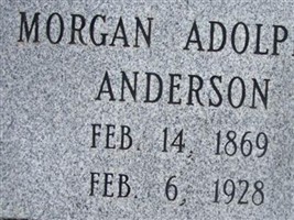 Morgan Adolphus Anderson Morgan Adolphus Anderson