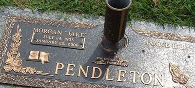 Morgan "Jake" Pendleton Morgan "Jake" Pendleton