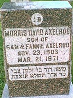 Morris David Axelrod Morris David Axelrod