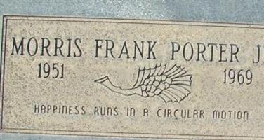 Morris Frank Porter, Jr