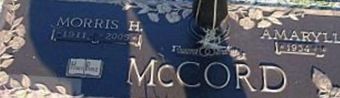 Morris H McCord Morris H McCord