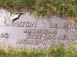 Morton C DeHate Morton C DeHate