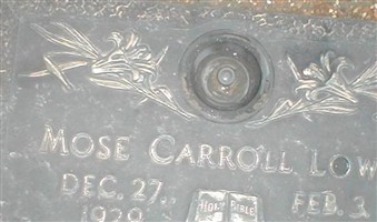 Mose Carroll Lowe