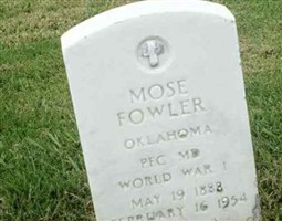 Mose Fowler Mose Fowler