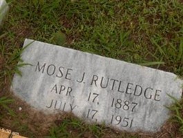 Mose J. Rutledge Mose J. Rutledge