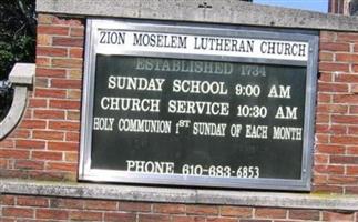 Zion Moselem Lutheran Church Cemetery