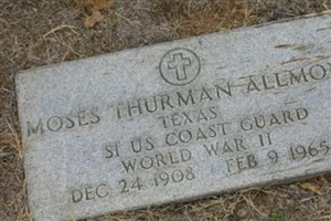 Moses Thurman Allmon Moses Thurman Allmon