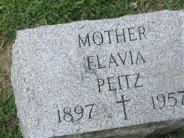 Mother Flavia Peitz Mother Flavia Peitz