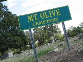 Mount Olive Cemetery Mount Olive Cemetery