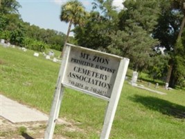 Mount Zion Primitive Baptist Cemetery Mount Zion Primitive Baptist Cemetery