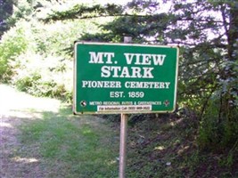 Mount View Stark Pioneer Cemetery