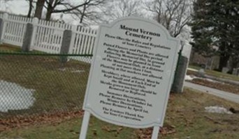 Mount Vernon Cemetery Mount Vernon Cemetery