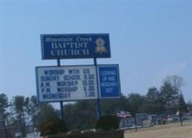 Mountain Creek Baptist Church Cemetery