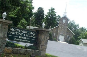 Mountain Page Baptist Cemetery Mountain Page Baptist Cemetery
