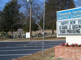 Mountain Springs Cemetery