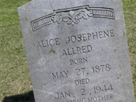 Mrs Alice Josephene Allred Mrs Alice Josephene Allred