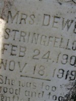 Mrs. Dewey Stringfellow Mrs. Dewey Stringfellow