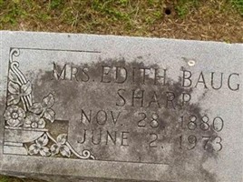 Mrs. Edith Baugh Sharp Mrs. Edith Baugh Sharp