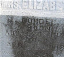 Mrs. Elizabeth Corder Mrs. Elizabeth Corder