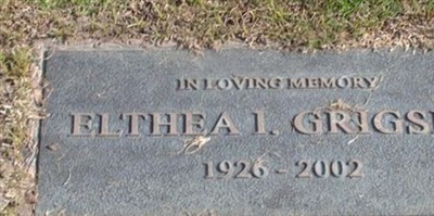 Mrs Elthea Peel Grigsby