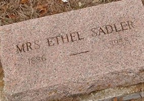 Mrs. Ethel Sadler