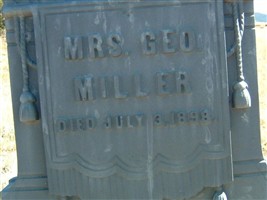 Mrs Geo Miller Mrs Geo Miller
