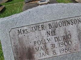 Mrs. Iver B. Durio Johnson