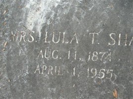 Mrs Lula T. Shaw Mrs Lula T. Shaw