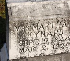 Mrs Martha E Kynard
