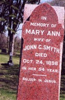 Mrs Mary Ann Huckle Smyth
