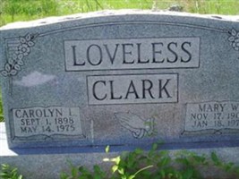 Mrs Mary W. Tardif Loveless Mrs Mary W. Tardif Loveless