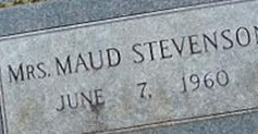 Mrs Maud Stevenson Mrs Maud Stevenson