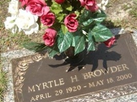 Mrs Myrtle Hodge Ard Browder