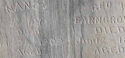 Mrs Nancy Ross Barngrover