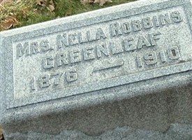 Mrs Nella Robbins Greenleaf Mrs Nella Robbins Greenleaf
