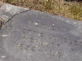 Mrs. Nettie Lovelace Kierulff Mrs. Nettie Lovelace Kierulff