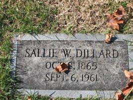 Mrs Sallie Wertz Dillard