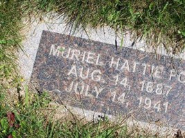 Muriel Hattie Foy Muriel Hattie Foy