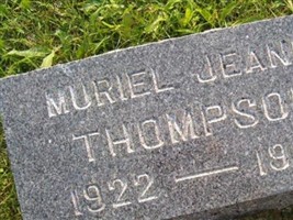 Muriel Jeanne Thompson Muriel Jeanne Thompson