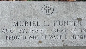 Muriel L Hunter