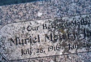 Muriel Mowry Jasper Muriel Mowry Jasper