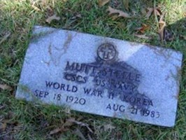 Mutt Steele Mutt Steele