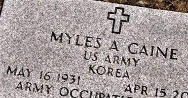 Myles A. Caine