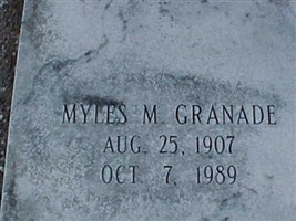 Myles Merritt Granade