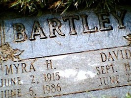 Myra H Bartley