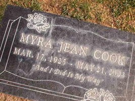 Myra Jean Cook
