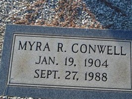 Myra R Conwell Myra R Conwell