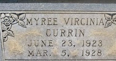 Myree Virginia Currin