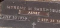 Myrene M. Shrewsbury Ashby