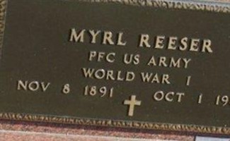 Myrl Reeser Myrl Reeser